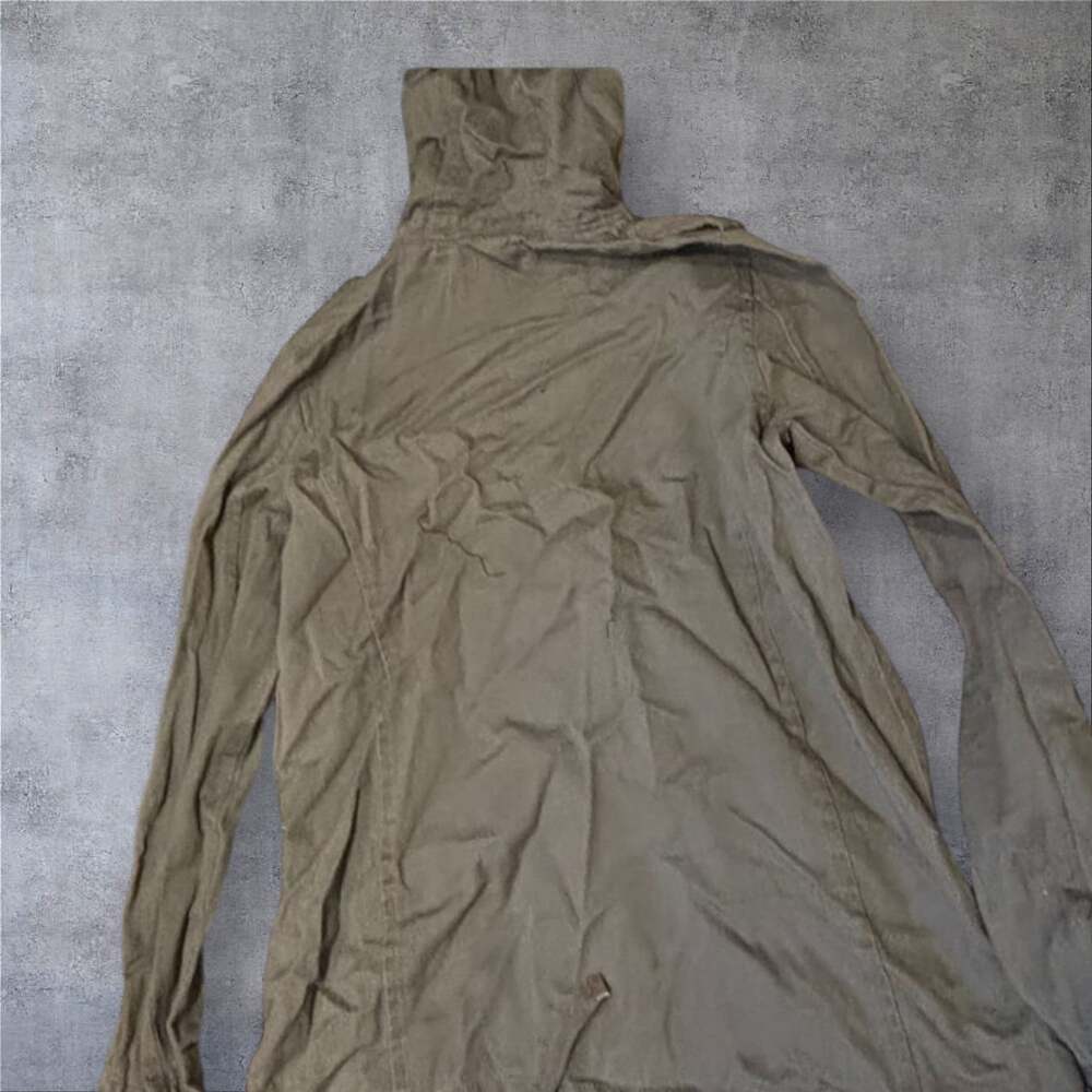 Ashley By 26 International Jacket Womens (S) Army Green Patches Zip Button - Picture 4 of 8